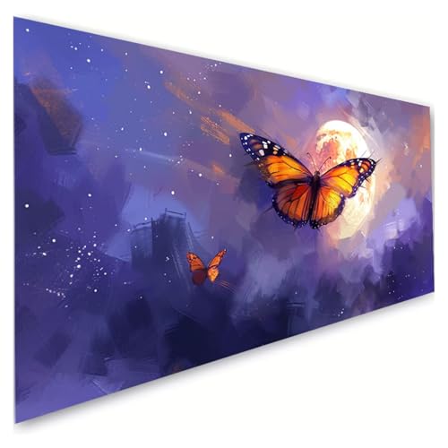 Diamond Painting Erwachsene Groß XXL 80x160cm, 5D Diamant Painting Bilder Schmetterling Diamond Paintings Kinder Mond Diamond-painting, DIY Mosaikherstellung Basteln Mädchen, Deko Wohnzimmer G2-592 Diamond Painting Erwachsene Groß XXL 80x160cm, 5D Diamant Painting Bilder Schmetterling Diamond Paintings Kinder Mond Diamond-painting, DIY Mosaikherstellung Basteln Mädchen, Deko Wohnzimmer G2-592 von RSZYUUNG
