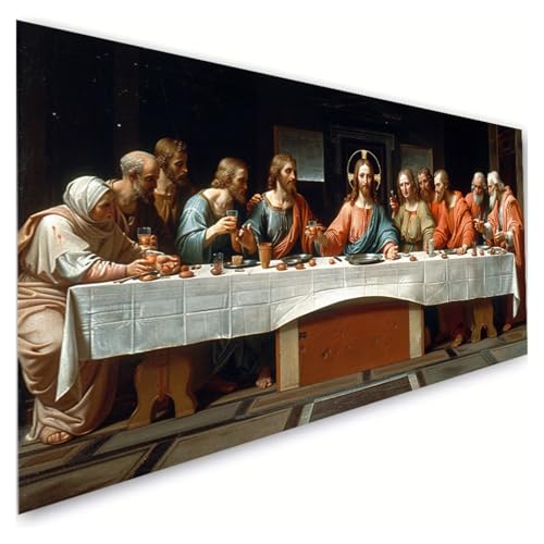 Diamond Painting Mann Diamond Painting Erwachsene Groß XXL 40x90cm, 5D Diamant Paintings Bilder Das letzte Abendmahl Malen Nach Zahlen Anfänger, DIY Diamant Malerei Bastelset, Zimmer Deko G2-521 Diamond Painting Mann Diamond Painting Erwachsene Groß XXL 40x90cm, 5D Diamant Paintings Bilder Das letzte Abendmahl Malen Nach Zahlen Anfänger, DIY Diamant Malerei Bastelset, Zimmer Deko G2-521 von RSZYUUNG