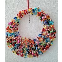 Großer Üppiger Funkelnder Sonnenfänger Suncatcher Reifkranz Perlen Deko Geschenk Großer Üppiger Funkelnder Sonnenfänger Suncatcher Reifkranz Perlen Deko Geschenk von RSkreativRosiStiller