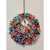 Toller Üppiger Funkelnder Sonnenfänger Suncatcher Reifkranz Perlen Deko Geschenk Toller Üppiger Funkelnder Sonnenfänger Suncatcher Reifkranz Perlen Deko Geschenk von RSkreativRosiStiller