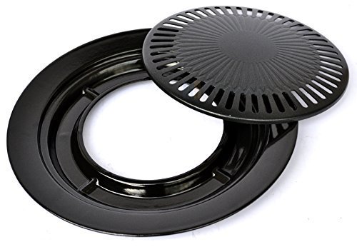 Campingkocher Gaskocher Tragbarer Turbo Gaskocher 2,9 kW RS-3500 Gasgrill Gasbrenner (Nur Grillplatte) von RSonic