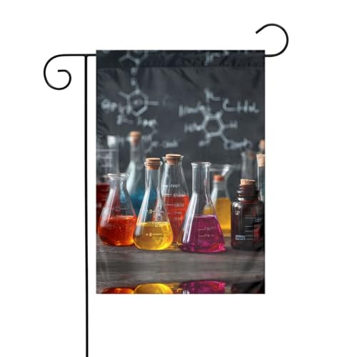 Equipment For Scientific Experiments Gartenflagge, 30,5 x 45,7 cm, lebendige, doppelseitige Outdoor-Flagge für Höfe, Gärten, Terrassen und Rasen Equipment For Scientific Experiments Gartenflagge, 30,5 x 45,7 cm, lebendige, doppelseitige Outdoor-Flagge für Höfe, Gärten, Terrassen und Rasen von RTCVXZDSA