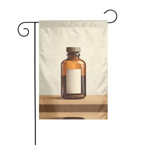 Equipment For Scientific Experiments Gartenflagge, 30,5 x 45,7 cm, lebendige, doppelseitige Outdoor-Flagge für Höfe, Gärten, Terrassen und Rasen von RTCVXZDSA