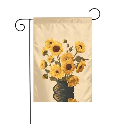 Gartenflagge mit gelben Blumen, 30,5 x 45,7 cm, lebendige, doppelseitige Outdoor-Flagge für Höfe, Gärten, Terrassen und Rasenflächen Gartenflagge mit gelben Blumen, 30,5 x 45,7 cm, lebendige, doppelseitige Outdoor-Flagge für Höfe, Gärten, Terrassen und Rasenflächen von RTCVXZDSA
