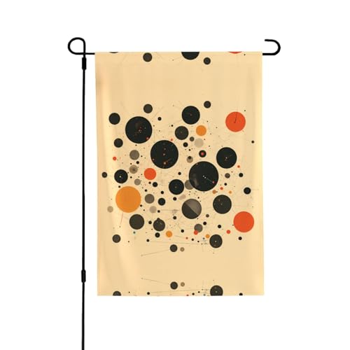 Geometrische Figur, lebendiger Allover-Druck, wetterfestes Polyester, perfekt für Terrasse, Hof oder Gartendekoration von RTCVXZDSA