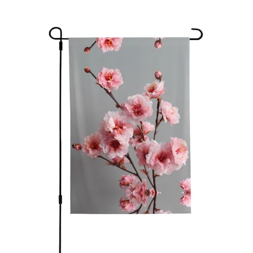 Rote Blumen, lebendiger Allover-Druck, wetterfestes Polyester, perfekt für Terrasse, Hof oder Gartendekoration Rote Blumen, lebendiger Allover-Druck, wetterfestes Polyester, perfekt für Terrasse, Hof oder Gartendekoration von RTCVXZDSA