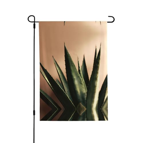 Schöne Pflanzen, lebendiger Allover-Druck, wetterfestes Polyester, perfekt für Terrasse, Hof oder Gartendekoration Schöne Pflanzen, lebendiger Allover-Druck, wetterfestes Polyester, perfekt für Terrasse, Hof oder Gartendekoration von RTCVXZDSA