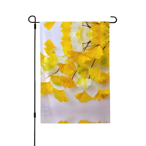 Schöne Pflanzenblüten mit lebendigem Allover-Druck, wetterfestes Polyester, perfekt für Terrasse, Hof oder Gartendekoration von RTCVXZDSA