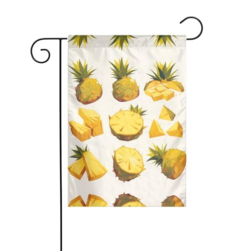 Vibrant Fruits Gartenflagge, 30,5 x 45,7 cm, lebendige, doppelseitige Outdoor-Flagge für Höfe, Gärten, Terrassen und Rasen Vibrant Fruits Gartenflagge, 30,5 x 45,7 cm, lebendige, doppelseitige Outdoor-Flagge für Höfe, Gärten, Terrassen und Rasen von RTCVXZDSA