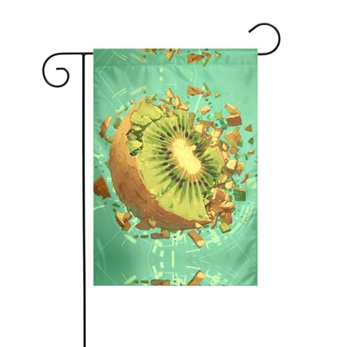 Vibrant Fruits Gartenflagge, 30,5 x 45,7 cm, lebendige, doppelseitige Outdoor-Flagge für Höfe, Gärten, Terrassen und Rasen von RTCVXZDSA