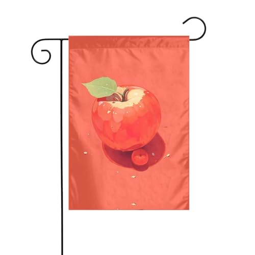 Vibrant Fruits Gartenflagge, 30,5 x 45,7 cm, lebendige, doppelseitige Outdoor-Flagge für Höfe, Gärten, Terrassen und Rasen von RTCVXZDSA