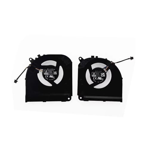 RTDPART Laptop CPU GPU Fan Für DFSCL42P06593A-FQ6S DFSCL42P06593A EP FQ6S DFSCL42P16593A-FQ6R DFSCL42P16593A EP FQ6R 4PIN DC 12V 0,6 A Neue von RTDPART