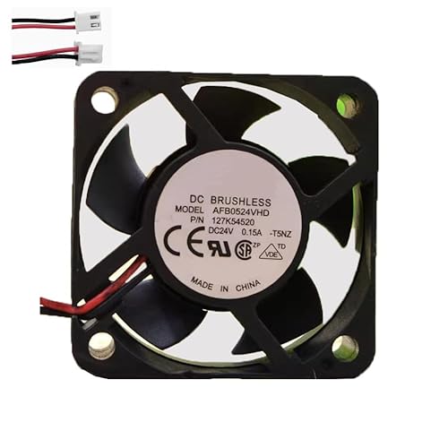 Lüfter für DELTA AFB0524VHD-T5NZ 127K54520 50 x 50 x 20 mm DC 24 V 0,15 A 2-Leiter Neu von RTDPART