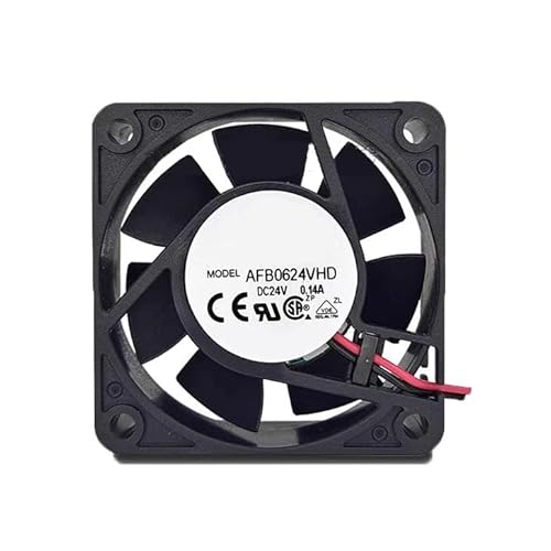 Lüfter für DELTA AFB0624VHD 60 * 60 * 20MM DC24V 0,14A 2-Leiter Neu von RTDPART