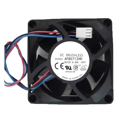 Lüfter für DELTA AFB0712HH-E217 70 x 70 x 25 mm DC 12 V 0,40 A 3-Leiter Neu von RTDPART