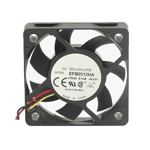 Lüfter für DELTA EFB0512HA-AS51 50 x 50 x 10 mm 12 VDC 0,15 A 3-Leiter Neu Lüfter für DELTA EFB0512HA-AS51 50 x 50 x 10 mm 12 VDC 0,15 A 3-Leiter Neu von RTDPART
