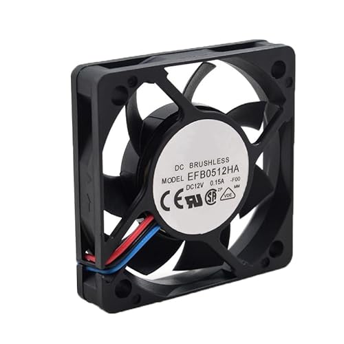 Lüfter für DELTA EFB0512HA-F00 50 x 50 x 10 mm DC 12 V 0,15 A 3-Leiter Neu von RTDPART