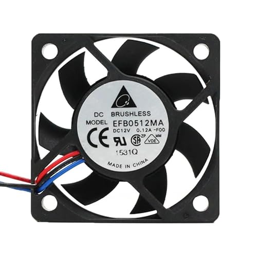 Lüfter für DELTA EFB0512MA-F00 DC12V 0,12A 3-Leiter Neu von RTDPART
