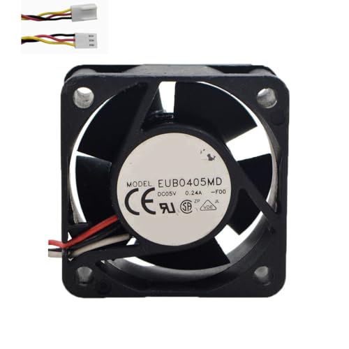 Lüfter für DELTA EUB0405MD-F00 40 x 40 x 20 mm DC 0,5 V 0,24 A 3-Leiter Neu von RTDPART