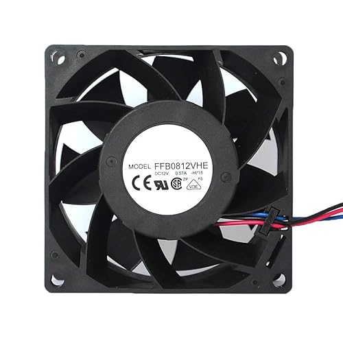 Lüfter für DELTA FFB0812VHE-H715 80 x 80 x 38 mm DC12V 0,57A 3-Leiter Neu Lüfter für DELTA FFB0812VHE-H715 80 x 80 x 38 mm DC12V 0,57A 3-Leiter Neu von RTDPART