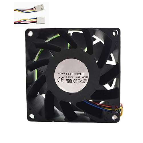 Lüfter für DELTA FFC0812DE-AC2M 80 x 80 x 38 mm DC12V 1,80A 4-Leiter Neu Lüfter für DELTA FFC0812DE-AC2M 80 x 80 x 38 mm DC12V 1,80A 4-Leiter Neu von RTDPART