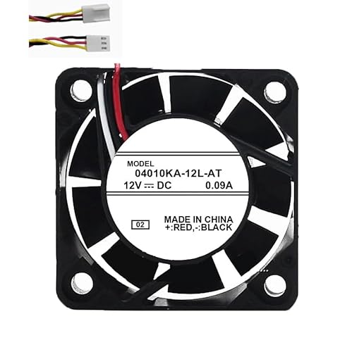 Lüfter für NMB-MAT 04010KA-12L-AT, 40 x 40 x 10 mm, 12 VDC, 0,09 A, 3-Leiter-Lüfter Lüfter für NMB-MAT 04010KA-12L-AT, 40 x 40 x 10 mm, 12 VDC, 0,09 A, 3-Leiter-Lüfter von RTDPART