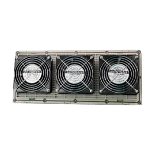 RTDPART Belüftung und Kühlung Grille Fensterläden Elektrische Schrank Fan für AS12038B12P9 12V Neue von RTDPART