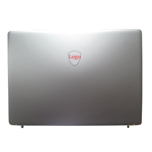 RTDPART Grau Laptop Metall Top Abdeckung Drachen Logo für MSI Creator Z16 A11U A11UE A11UET A12U A12UET Neue von RTDPART
