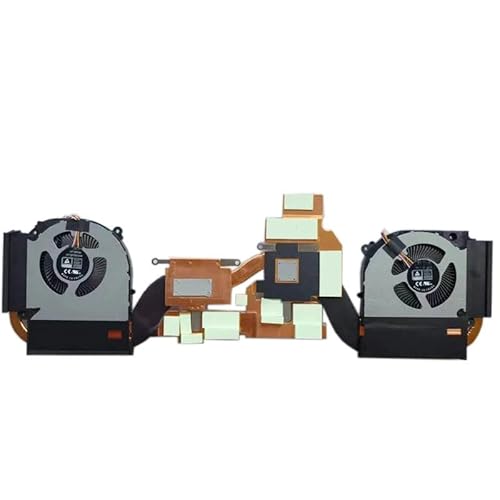 RTDPART Laptop CPU GPU Fan und Kühlkörper Für Gigabyte G7 (2023) G7 KF KF5 G7 MF MF5 4PIN Neue von RTDPART