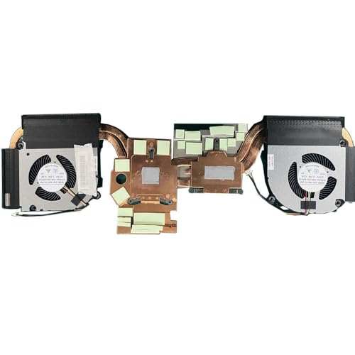 RTDPART Laptop-CPU-GPU-LÜFTER & Kühlkörper für CLEVO V150 V155 V150PNK V155PNKQ V157PNKQ V158PNKQ V150PNJ V155PNJQ V157PNJQ V158PNJQ V150PNH V155PNHQ V157PNHQ V158PNHQ Neu von RTDPART