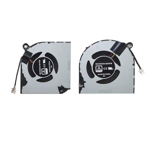 RTDPART Laptop-CPU-GPU-Lüfter für ACER ConceptD 3 CN315-71-72J3 N17C2 4PIIN Neu von RTDPART