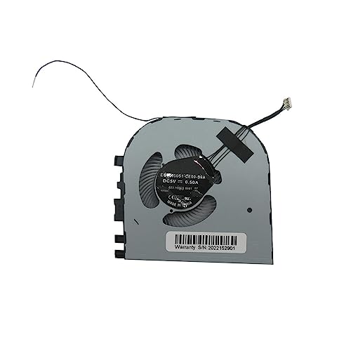 RTDPART Laptop-Lüfter Links für Lenovo ThinkPad X1 Extreme 1. Generation P1 (Typ 20MD, 20ME) EG50050S1-CE00-S9A Neu von RTDPART