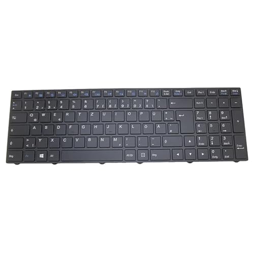 RTDPART Laptop-Tastatur Für Smoking Book BM1507 Mit Rahmen Schwarz Deutsch GR Mit Hintergrundbeleuchtung von RTDPART