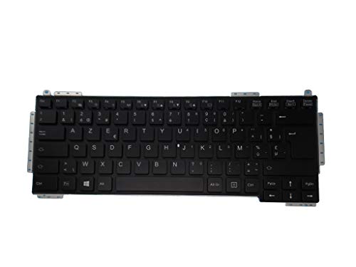 RTDPART Laptop-Tastatur für Fujitsu LifeBook S904 S935 T904 T935 T936 U904 N860-7839-T314 CP660842-01 Belgien (BE) Schwarz mit Hintergrundbeleuchtung Neu von RTDPART