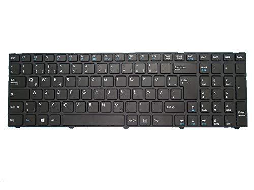 RTDPART Laptop Tastatur für MEDION AKOYA E6435 MD60329 MD60632 MD60442 MD60629 MD60939 MD60948 MD61058 Schwarz Mit Rahmen Deutsch Gr von RTDPART