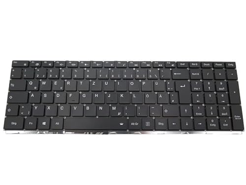 RTDPART Laptop Tastatur für MEDION MB3501023 XK-HS208 Schwarz Deutsch Gr Mit Hintergrundbeleuchtung von RTDPART