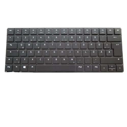 RTDPART Laptop Tastatur für Razer Blade 15 Advanced 2020 RZ09-0330 RZ09-03304 RZ09-03305 RZ09-03304G42 RZ09-03305G53 RZ09-03305G43 Deutsch Gr Schwarz Ohne Rahmen von RTDPART