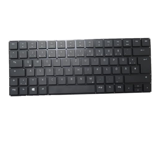 RTDPART Laptop -Tastatur für Razer Blade 15 Base 2021 RZ09-0369 RZ09-0369A RZ09-0369B RZ09-0369BG22 RZ09-0369BGA2 RZ09-0369AG22 Mit Hintergrundbeleuchtung Schwarzer Deutsch Gr Ohne Rahmen von RTDPART