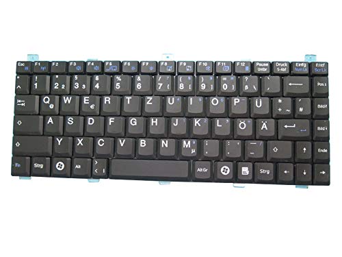 RTDPART Laptop-Tastatur ohne Hintergrundbeleuchtung für GETAC B360 Deutsch GR mit schwarzem Rahmen Neu von RTDPART