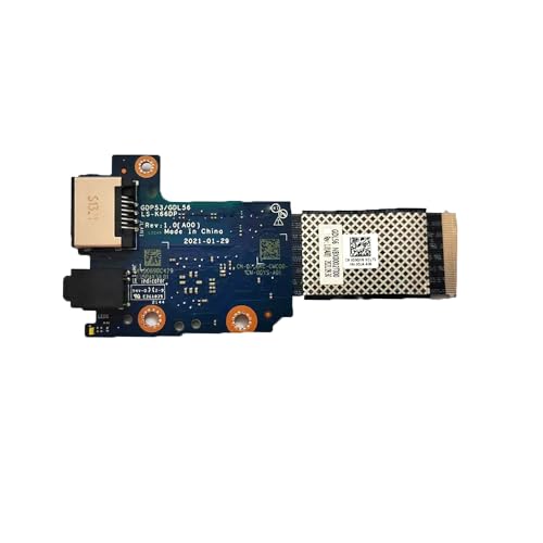 RTDPART Laptop USB Audio Board mit Kabel für Dell G15 5515 5511 5510 LS-K66DP 07C6KC 7C6KC GDP53/GDL56 Neue von RTDPART