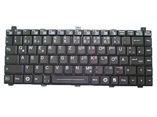 RTDPART Laptop mit hintergrundbeleuchteter Tastatur für GETAC S400 G1 Deutsch GR mit schwarzem Rahmen Neu von RTDPART