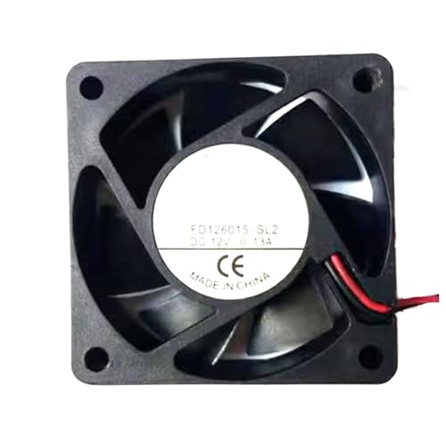 RTDPART Lüfter FD126015-SL2 D12V 0.13A 2Lines Neu von RTDPART