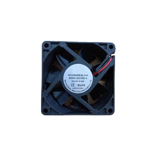 RTDPART Lüfter Für BAIJIACHENG BJC7025-S DC24V 0,15 A 70 * 70 * 25MM Große Luftvolumen Neue von RTDPART