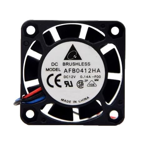 RTDPART Lüfter für Delta AFB0412HA-F00 DC 12 V 0,14 A 3-Leiter Neu von RTDPART