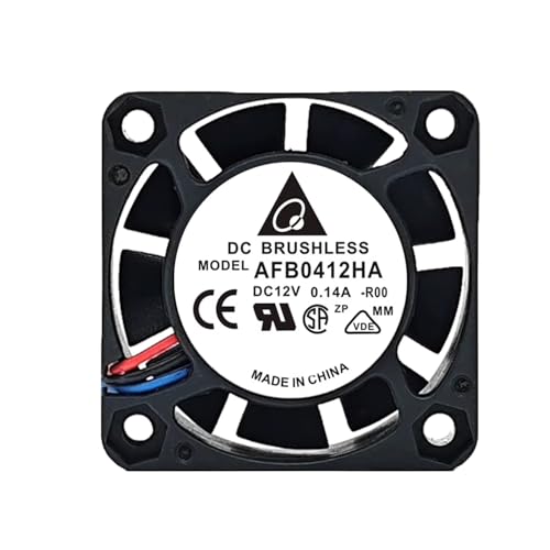 RTDPART Lüfter für Delta AFB0412HA-R00 DC 12 V 0,14 A 3-Leiter Neu von RTDPART