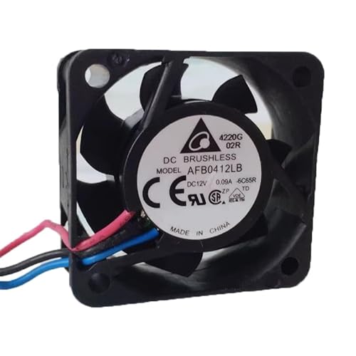 RTDPART Lüfter für Delta AFB0412LB-6C65R DC12V 0,09A 3-Leiter Neu von RTDPART