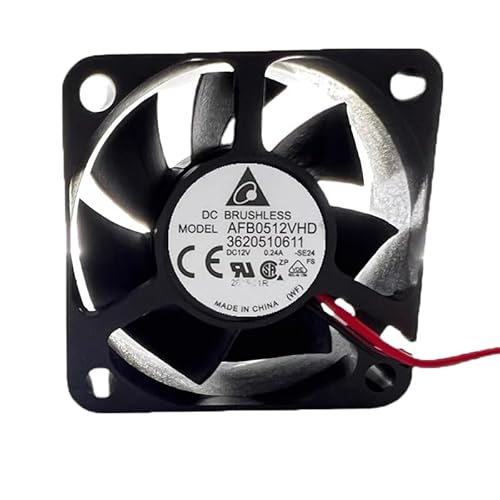RTDPART Lüfter für Delta AFB0512VHD-SE24 3620510611 DC12V 0,24A 2-Leiter Neu RTDPART Lüfter für Delta AFB0512VHD-SE24 3620510611 DC12V 0,24A 2-Leiter Neu von RTDPART