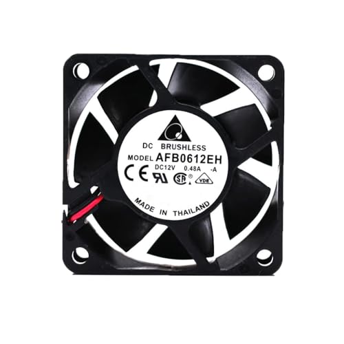 RTDPART Lüfter für Delta AFB0612EH-A DC 12 V 0,48 A 2-Leiter Neu von RTDPART