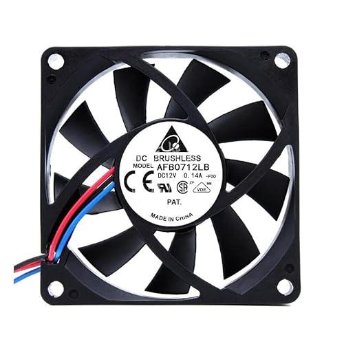 RTDPART Lüfter für Delta AFB0712LB-F00 DC 12 V 0,14 A 3-Leiter Neu von RTDPART