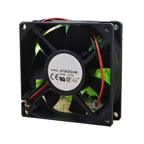 Lüfter für DELTA AFB0824M 80 x 80 x 25 mm DC 24 V 0,10 A 2-Leiter Neu von RTDPART